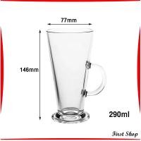 ราคา First แก้วใส 201 300 ml แก้วเครื่องดื่ม ไอสครีม แก้วเบียร์ วินเทจ Creative glass (21782712496)