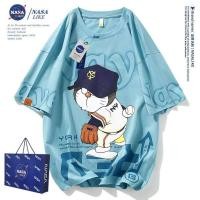 ราคา เสื้อยืดผู้ชายผ้าฝ้ายลายการ์ตูนโดราเอมอนสุดหล่ออินเทรนด์ (19334678234)