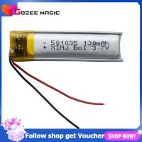 ราคา แบตเตอรี่ 3 7V 130mAh 501035 แบตเตอรี่ลิเธียมโพลิเมอร์หูฟังเครื่องบันทึกเสียง Bluetooth (9495112826)