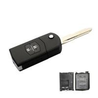 ราคา Okeytech 2ปุ่มพับได้สำหรับ MAZDA 3 5 6 M6กรอบกุญแจรถรีโมทรถยนต์พร้อมที่ยึดแบตเตอรี่สำหรับ MAZDA 3 5 6 MX5 RX8 (21528888619)