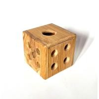 ราคา กล่องทิชชู่ไม้สัก กล่องกระดาษชำระ ที่ใส่กระดาษชำระ กล่องไม้สักใส่ทิชชู่ รุ่นลูกเต๋าใหม่ (21368032421)