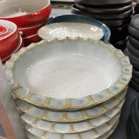 ราคา จาน จานก้นลึก ขนาด 10 นิ้ว จานชามราคาถูกๆ จานสวยๆ จานกระเบื้อง จานเซรามิคสวยๆ (21658570122)