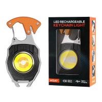 ราคา ไฟพวงกุญแจLED 3 โหมด ไฟฉาย ไฟLED ไฟ LED ไฟฉายแรงสูง ไฟฉายฉุกเฉิน สายชาร์จ USB แบบพกพา (21489839163)