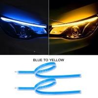 ราคา 2เส้น ไฟเดย์ไลท์ พร้อมไฟเลี้ยว แบบวิ่ง30 45 60ซม Ultrafine รถยนต์ DRL LED กลางวันไฟตัดหมอก ไฟตัดหมอก 0007 (21625073117)