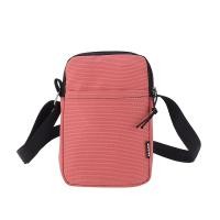 ราคา newgalleryshop N1898 กระเป๋าสะพายข้างใบเล็ก ใส่มือถือ ผ้าไนล่อนสีพื้นลายเส้น (19623626759)