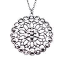 ราคา Mandala Flowers Necklaces For Women Long Chain Necklace Jewelry Accessories (13737968703)