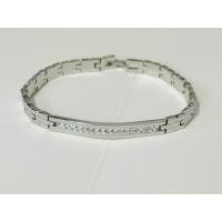 ราคา เลสทองคำขาว ประดับเพชร CZ wristless สร้อยข้อมือทองคำขาว เลสข้อมือทองคำขาว (21710942059)