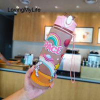 ราคา แก้วขวดน้ำจิบการ์ตูน650มล การ์ตูนนักบินอวกาศถ้วยน้ำถ้วยใส่น้ำพกพาฤดูร้อนถ้วยน้ำขวดน้ำดื่มสปอร์ตกลางแจ้ง (21428808745)