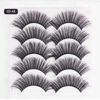 ราคา ร้านไทย ขนตาปลอม หนา ฟู 3D 5 คู่ Mink Hair False Eyelashes (10307533842)
