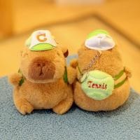 ราคา สต๊อกพร้อม จี้กระเป๋านักเรียนตุ๊กตา Kapibara ตุ๊กตาหนานุ่มสีชมพูตุ๊กตา Capybara (21736801396)