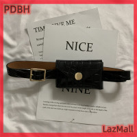 ราคา PDBH Fashion Store กระเป๋าแฟชั่นพังก์ร็อคผ้ายีนส์กระเป๋าเข็มขัดเอวขนาดเล็กกระเป๋ากระเป๋าขนาดเล็กแบนเดจสำหรับกางเกงยีนส์ (21432507579)