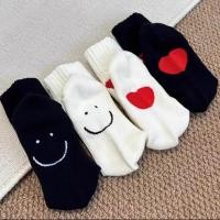 ราคา AnTas Super ถุงเท้ายาวถึงเข่าสตรี ถุงเท้าหน้ายิ้มน่ารัก ถุงเท้ายืดหยุ่น ดูดซับเหงื่อ และป้องกันกลิ่น (21805198320)