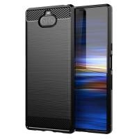 ราคา สำหรับ Sony Xperia 10 Sony Xperia10เคสคาร์บอนไฟเบอร์ TPU ซิลิโคนนิ่มฝาหลังเกราะเคสโทรศัพท์ (13636493116)