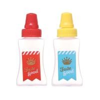 ราคา ขวดบีบมัสตาร์ดน้ำผึ้งขนาดเล็ก2ชิ้นขวดซอสแบบพกพาภาชนะใส่ซอสเหมาะสำหรับร้านอาหารกล่องใส่อาหารปิกนิก (19759603575)
