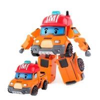 ราคา ส่งไว หุ่นยนต์แปลงร่างเป็นรถได้ Set 4 คัน 6 คัน รถตำรวจ ของเล่นรถ รถของเล่นเด็ก ของเล่นเด็กรถโพลี่ โรโบคาร์ (15946957526)