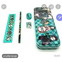 ราคา กล่องดินสอเหล็ก2ชั้น คิตตี้ เอลซ่า โพนี่ สไปรเดอร์แมน พร้อมอุปกรณ์ พร้อมส่ง (16565317125)