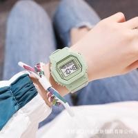 ราคา สไตล์เกาหลีเรียบง่ายโมริสี่เหลี่ยมเล็กชาเขียวใหม่นาฬิกากีฬาอิเล็กทรอนิกส์สไตล์มหาลัยสี่เหลี่ยมสำหรับนักเรียนชายและหญิง (20359685119)