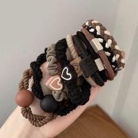 ราคา 10ชิ้นยางรัดผู้หญิงยางรัดผมหางม้าสูงแบบเรียบง่ายเชือกรัดผมวงยางหนียวทนยางรัดศีรษะยางรัดยางรัดผมใหม่ (21608772100)