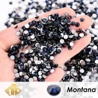 ราคา ไม่ใช่ Rhinestones กลับคริสตัลแก้วสีฟ้าชุดกาวบน Rhinestone (21460679197)