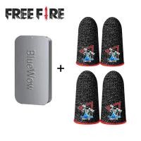 ราคา Free Fire BlueWow Free Fire Max Game Customized Same Style Game Finger Cot Free01 Ultra thin Silver Fiber Highly Sensitive Game Finger Cot Suitable for PUBG Touch Screen Mobile Game (21907646239)