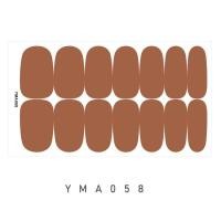 ราคา Sukeme Nail Art Decal Solid Color Waterproof Manicure Full Sticker Color Solid Color Sticker (20744229744)