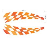 ราคา แต่งขอบ คิ้วล้อ รถ 1 ชุด มี 2 ชิ้น สติ๊กเกอร์ แต่งรถ ขอบล้อ ซุ้มล้อ (18783825964)