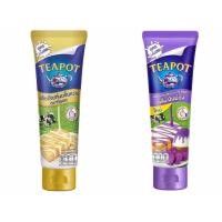 ราคา ทีพอทนมข้นหวาน สูตรนมสด และกลิ่นมันม่วง หลอดบีบ150 180กรัม (20094032863)