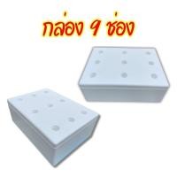 ราคา กล่องโฟมกุ้งแบบหนาทรงแบน ลังโฟม กล่องเก็บความเย็น กล่องปลูกผักไฮโดร กล่องขนาด54x39x20cm (21828413156)