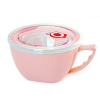 ราคา intime mall ชามสแตนเลส Stainless Bowl ชาม ถ้วย ชามมาม่า Noodles Cup ถ้วยชาม ถ้วยซุป ชามต้มบะหมี่ ถ้วยสแตนเลส ชามใส่อาหาร ชามมีหูจับกันร้อน กล่องข้าว (6326944713)