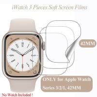 ราคา ตัวป้องกันหน้าจอสำหรับ Apple Watch Series 9 45 มม 41 มม 42 มม 38 มม 44 มม 40mmiWatch Ultra 49 มม Series 8 7 6 5 4 3 2 1 SE SE2 Soft TPU Apple Smartwatch ภาพยนตร์ (21859703406)