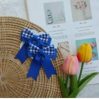 ราคา โบว์ติดผมนักเรียนลายสก๊อต ราคา 1คู่ (15416776354)