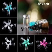 ราคา COD 5 10ชิ้นดริฟท์ขนาดเล็กขวดขวดแก้วตกแต่งภาชนะDIYมินิราคาถูกข้อความขวดเครื่องประดับจุกจุกสายรุ้งWishingขวด (7628054054)