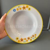 ราคา จานเซรามิค จานลายดอกไม้ หลุม ขนาด (21780034156)