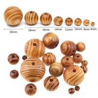 ราคา 10 200ชิ้นลูกปัดไม้อัดธรรมชาติสีน้ำตาลลูกปัดไม้กลมไม้อุปกรณ์งานประดิษฐ์ (19343692046)