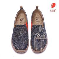 ราคา UINแฟชั่นRetroกีฬารองเท้าผ้าใบลำลองArtรองเท้าเดินทางสีแดงVIVAL Cityรองเท้าผู้หญิงผ้าใบ (21696377783)
