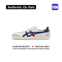 ราคา เคาน์เตอร์แท้ Onitsuka Tiger Tokuten White Blue Red รองเท้ากีฬา 1183C095 100 รับประกัน 1 ปี (21833002220)