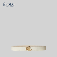 ราคา Polo Ralph Lauren เข็มขัดผู้หญิง Reversible Pebbled Leather Wide Belt รุ่น WALRBLT0F320172 สีเบจ (21846238613)