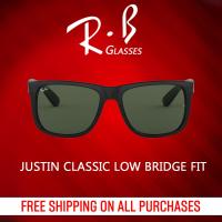ราคา RB RB4165F 601 71 ไซส์ 55mm แว่นกันแดด R a y B a n Justin sunglasses (21576925132)