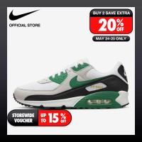 ราคา Nike Mens Air Max 90 Shoes White (21342195227)