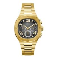 ราคา Guess Chronograph Black Dial Gold Stainless Steel Strap Men Watch GW0572G2 GW0572G1 42mm (21751416538)