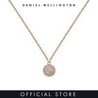 ราคา Daniel Wellington Pavé Crystal Pendant Necklace Rose Gold Silver Gold Fashion Necklace for women and men Stainless Steel Crystal Pendant DW Official Jewelry Authentic สร้อยคอ (21316862202)