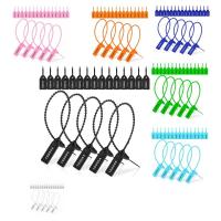ราคา 1000 Pcs Plastic Tamper Seals Tags Security Tags Seals Safety Numbered Zip Ties Labels (21371290284)