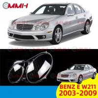 ราคา Mercedes Benz W211 2005 2009 E200 E230 E280 E300 E320 E350 เลนส์ไฟหน้า ฝาครอบไฟหน้า ไฟหน้ารถยนต์ ไฟหน้าสําหรับ ฝาครอบไฟหน้าตรงรุ่น ฝาครอบเลนส์ headlamp cover ไฟหน้า โคมไฟหน้า ฝาครอบเลนส์ (19659491468)