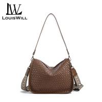 ราคา LouisWill กระเป๋าสะพายผญ กระเป๋าสะพายข้างกระเป๋ากระเป๋าสะพายบ่าสำหรับผู้หญิงกระเป๋าสะพายข้างกระเป๋าหิ้วดีไซน์ย้อนยุคลวดลายสร้างสรรค์บรรจุได้เยอะเส้นทแยงมุมหนัง PUกระเป๋าสะพาย (21447760524)
