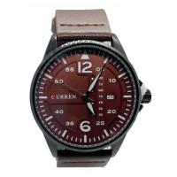 ราคา Curren นาฬิกาข้อมือผู้ชาย สี Coffee สายหนัง รุ่น C8224 (1476748306)