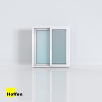 ราคา HOFFEN หน้าต่าง บานเลื่อนคู่ UPVC รุ่น TRENDY พร้อมมุ้ง (21620112915)