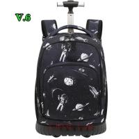 ราคา กระเป๋านักเรียน ล้อลาก กระเป๋าเดินทาง 6 ล้อลาก ขึ้นบันไดได้ (21615603765)