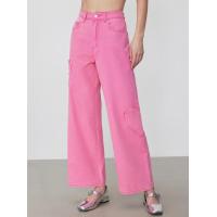 ราคา Cider Denim Mid Rise Heart Pocket Wide Leg Jeans (21561243659)
