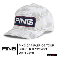 ราคา PING CAP PATRIOT TOUR SNAPBACK 242 2024 LIMITED PING CAP MEN หมวกกอล์ฟ หมวกกีฬาผู้ชาย (21909429104)
