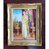 ราคา กรอบหลุยส์ทอง ร 10 พระราชินีภาพเคลือบฟีล์มเย็นลามิเนตอย่างดีกันน้ำกันฝุ่นทนทานหล่นไม่แตกใส่กรอบหลุยส์ทอง ขนาดรวมกรอบ21X26 นิ้ว (11816135036)